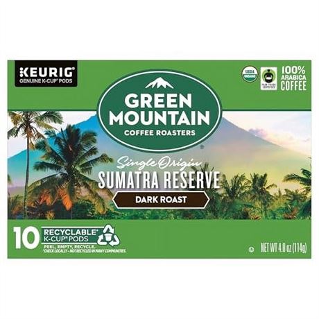 Generic Green Mountain Sumatra Reserve K-Pods - Count 10