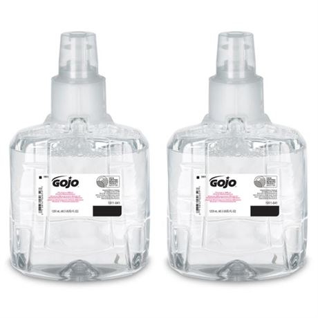 GOJO Clear & Mild Foam Handwash Refill Fragrance-Free 1200mL Refill 2/Carton