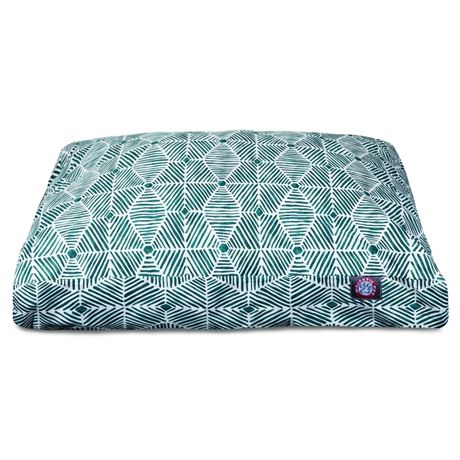 Majestic Pet Charlie Emerald Medium Rectangle Pet Bed 36.0"L x 29.0"W x 4.0"Th