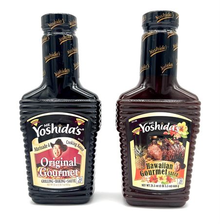 Mr. Yoshida's Japanese Barbecue Sauce 2 Pack -1 Original Gourmet Japanese