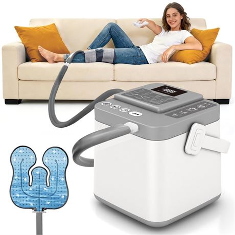 Cold Therapy Machine with Program Timer,Knee Ice Machine Featuring Silent