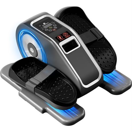 Under Desk Elliptical Machine, Electric Seated Leg Exerciser, Mini Ellipse with