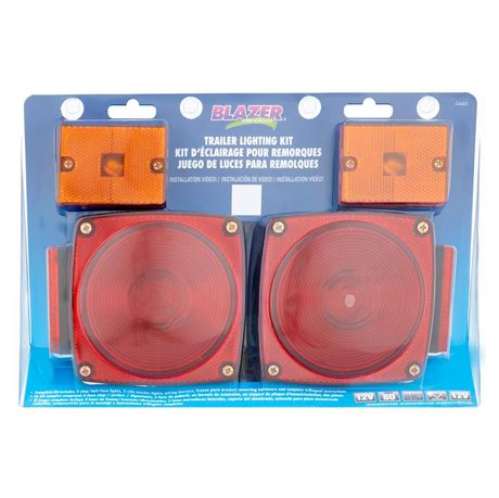 Blazer International Trailer Light Kit Under 80"