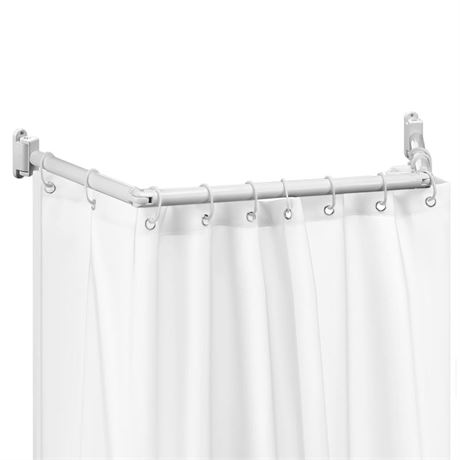 OFFSITE Rv Shower Curtain Rod for Bathroom, Hinged Design for 35-42 Inch