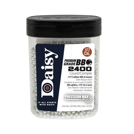 DAISY 2400 Count BB, 980024-444