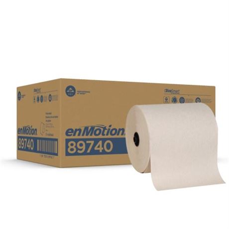 Enmotion Flex Recycled Hardwound Paper Towels, 1-ply, 550 Ft./Roll, 6