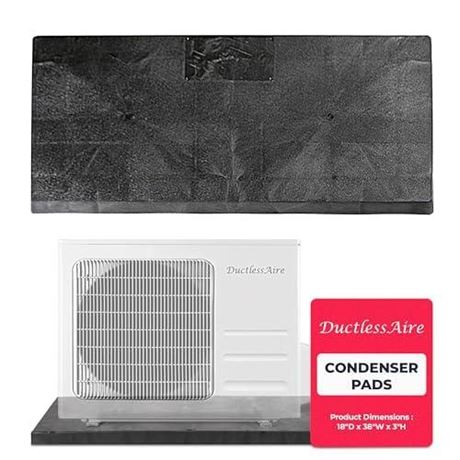 DuctlessAire Equipment Pad - Ductless Mini Split Air Conditioner Heat Pump