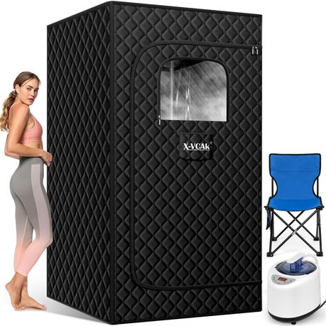 Sauna Box, Portable Steam Sauna, Portable Sauna for Home, Sauna Tent with 3L
