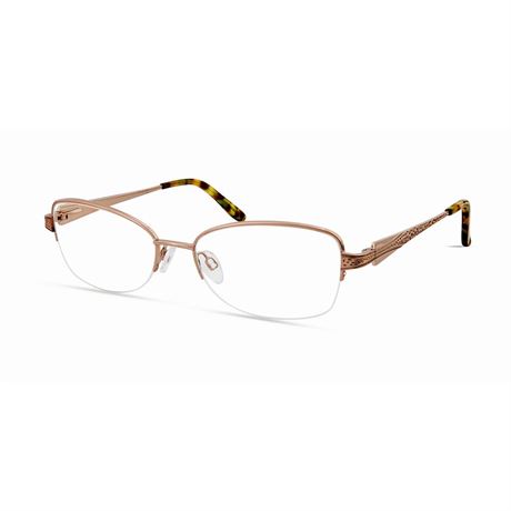 Designer Looks for Less Women's WOP74 Rose Gold Eyeglass Frames