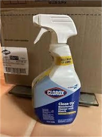 Clorox Clean-Up Disinfectant Cleaner with Bleach, 32 Ounce Smart Tube Spray