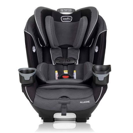 Evenflo EveryFit/All4One 3-in-1 Convertible Car Seat (Aries Black)
