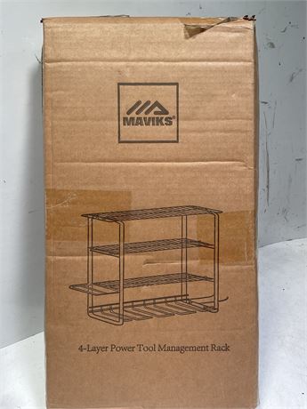 MAVIKS 4-layer power tool management rack