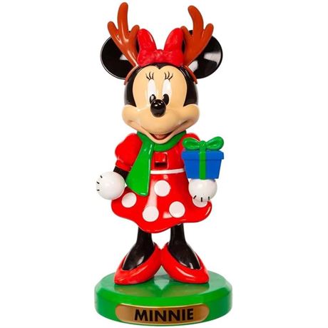 Kurt S. Adler Kurt Adler Disney Minnie Mouse with Antlers and Present