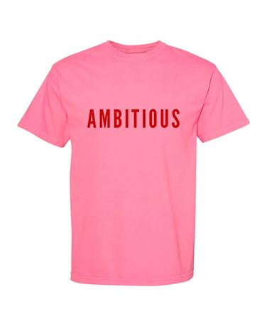 Ambitious T-shirt - Pink Medium