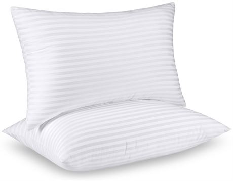 Pack of 2 Utopia Bedding Pillows King Size Set of 2 (White), Hotel Pillows,