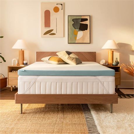 Tempur-Pedic TEMPUR-Adapt + Cooling 3-Inch Queen Mattress Topper Medium Luxury