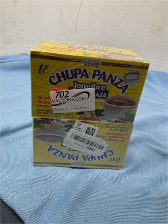 Chupa Panza Pinneapple + Flaxseed 3.17oz 30 tea bags 2pks