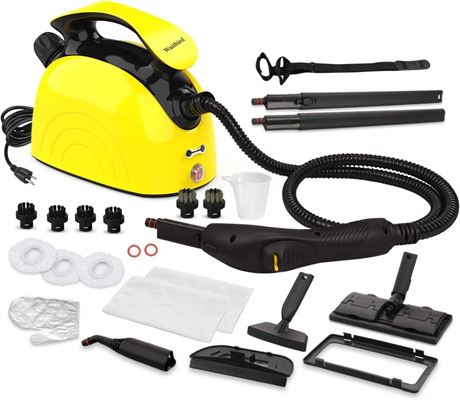 Steam Cleaner, Multipurpose Powerful Steamer with 21 Accessories, Portable