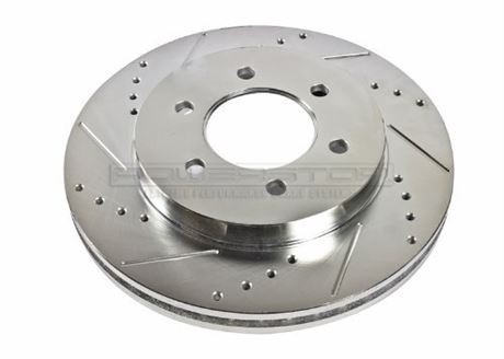Power Stop AR8596XL Power Stop Extreme Performance Drilled and Slotted Brake