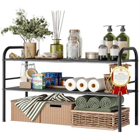 NETEL Under Sink Organizers and Storage, 2 Tier Expandable Under Cabinet
