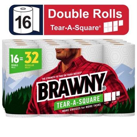 Brawny Tissue,2ply,120sh,16rl 44372/50 - All