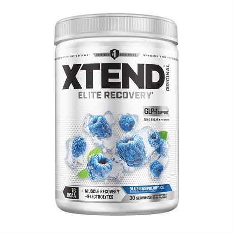 XTEND Original BCAA Powder, Sugar Free Post Workout Muscle Recovery Drink with