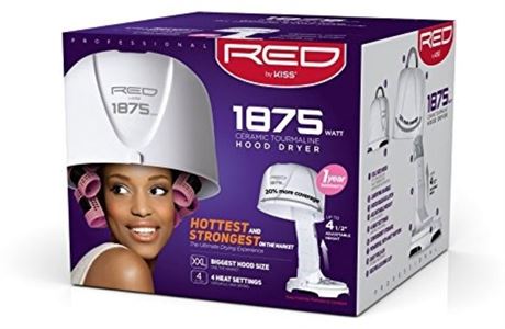 Red by Kiss Pro 1875 Watt Ceramic Tourmaline Hood Dryer 1 Each