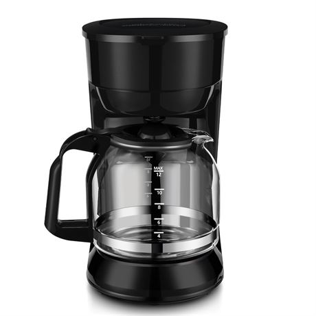 Mainstays Black 12-Cup Drip Coffee Maker