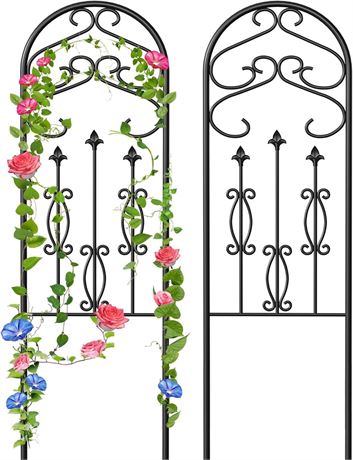 AMAGABELI GARDEN & HOME Garden Trellis Arched Fencing for Climbing Plants