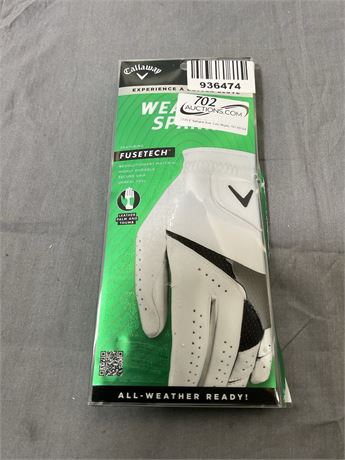Callaway Golf Weather Spann Glove1  MLH L 2023