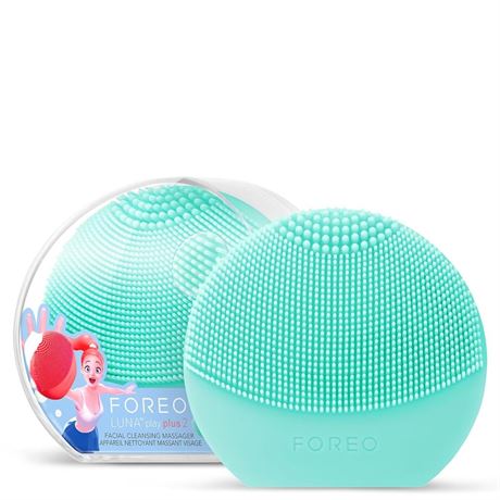 FOREO LUNA fofo Smart Facial Cleansing Brush and Skin Analyzer Minty Cool