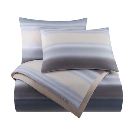 Vellux Alfie Blue & Grey Comforter Set, Blue Gray