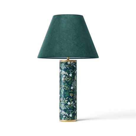 Rifle Paper Co. x Target Floral Lamp With Velvet Lampshade
