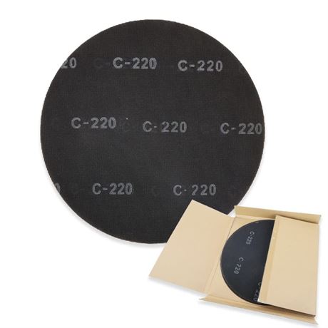17" Sanding Screen Discs - Mesh Floor Sanding Screen - Black Silicon Carbide -