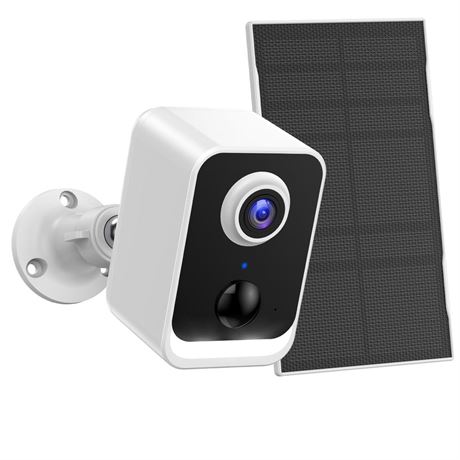 Security Cameras Wireless Outdoor: Solar Power Cameras for Home Security WiFi