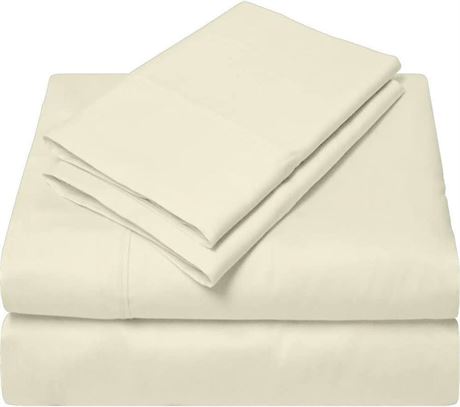Queen XL (60x84) Size Sheet Set - 800 Thread Count Egyptian Cotton Sheets Set-