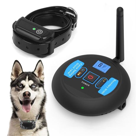 YANCEN Wireless Dog Fence 2024 Upgraded Pet Electric Containment System,