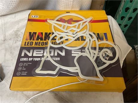 Neonium Anime Turtle Neon sign LED Neon Sign Cartoon ...
