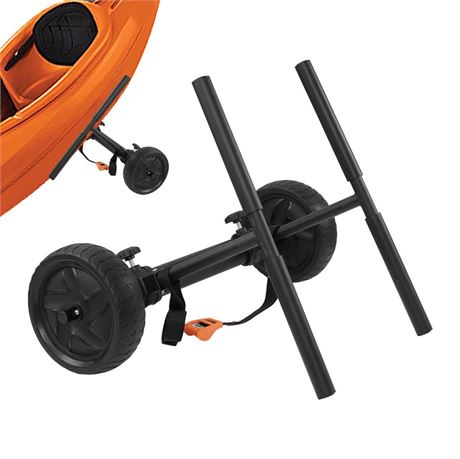 Eavy Duty Detachable Aluminum Adjustable Width Kayak Cart,Plug and Play Kayak