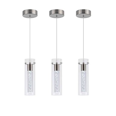 3-Pack Pendant Lights,Pendant Lighting for Kitchen Island with 24W CRI80