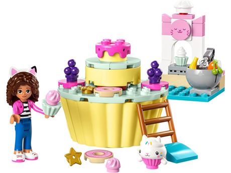 LEGO Gabby S Dollhouse Bakey with Cakey Fun 10785 Building Toy Set for Fans of