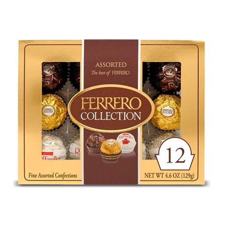 OFFSITE Ferrero Collection Premium Assorted Hazelnut Milk and Dark Chocolate