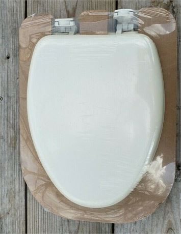 Bone Soft Padded Toilet Seat Premium Cushioned Elongated Cover 21" X 15" X 4"