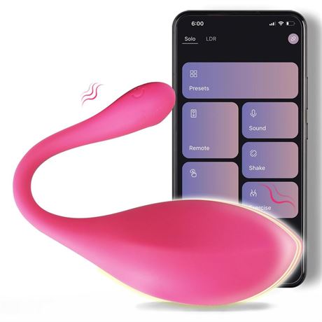 Women Egg Vibrator with Control Function, Clitoral Stimulator with 10 Vibration