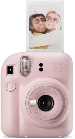 Fujifilm Instax Mini SE Instant Camera - Blossom Pink Blossom Pink Camera only