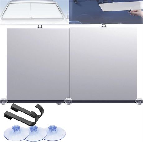 Automatic Retractable Car Sunshade,2024 New retractable car sun shade,The