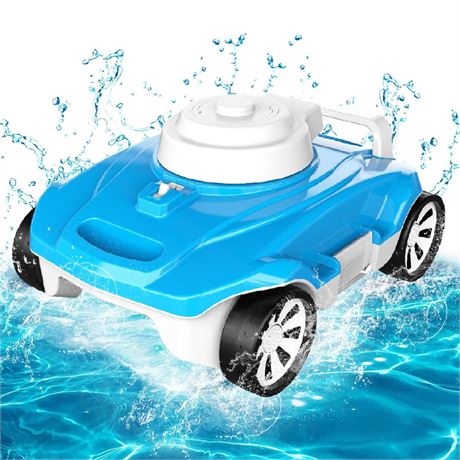 PoolyPoly 2024 New Cordless Robotic Pool Cleaner, Cordless Pool Vacuum Robot