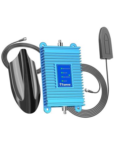 Tonve Car Cell Phone Signal Booster | 5G 4G LTE for All U.S. Carriers | FCC