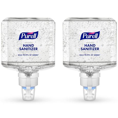 PURELL Advanced Hand Sanitizer Gel, Clean Scent, 1200 mL Refill for PURELL ES8