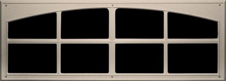 Coach House Signature Décor Simulated Garage Door Window Kit - Easy-Install